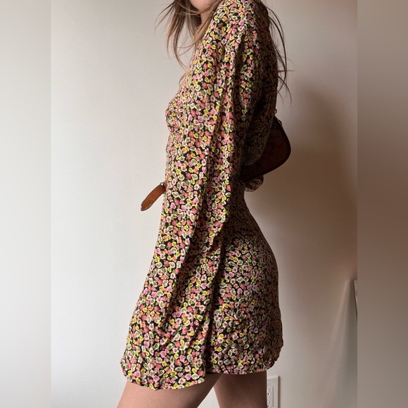 Zara 70s-inspired dress (XS) - Picture 1 of 4